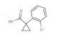 1-(2-chlorophenyl)cyclopropane-1-carboxylic acid