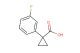 1-(3-fluorophenyl)cyclopropane-1-carboxylic acid