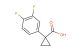 1-(3,4-difluorophenyl)cyclopropane-1-carboxylic acid