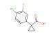 1-(4-chloro-3-fluorophenyl)cyclopropane-1-carboxylic acid