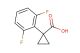 1-(2,6-difluorophenyl)cyclopropane-1-carboxylic acid