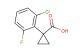 1-(2-chloro-6-fluorophenyl)cyclopropane-1-carboxylic acid