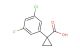 1-(3-chloro-5-fluorophenyl)cyclopropane-1-carboxylic acid