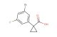 1-(3-bromo-5-fluorophenyl)cyclopropane-1-carboxylic acid