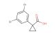 1-(3,5-dibromophenyl)cyclopropane-1-carboxylic acid