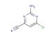 2-amino-6-chloropyrimidine-4-carbonitrile