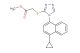 methyl 2-((4-(4-cyclopropylnaphthalen-1-yl)-4H-1,2,4-triazol-3-yl)thio)acetate