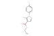 ethyl 1-(4-fluorophenyl)-5-iodo-1H-pyrazole-4-carboxylate