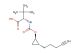 (S)-3,3-dimethyl-2-((((1R,2R)-2-(pent-4-yn-1-yl)cyclopropoxy)carbonyl)amino)butanoic acid