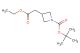 tert-butyl 3-(2-ethoxy-2-oxoethyl)azetidine-1-carboxylate