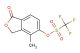4-methyl-1-oxo-1,3-dihydroisobenzofuran-5-yl trifluoromethanesulfonate