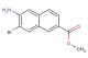 methyl 6-amino-7-bromo-2-naphthoate