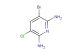 3-bromo-5-chloropyridine-2,6-diamine