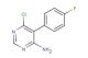 6-chloro-5-(4-fluorophenyl)-4-pyrimidinamine