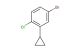 4-bromo-1-chloro-2-cyclopropylbenzene