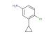 4-chloro-3-cyclopropylaniline