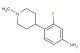 3-fluoro-4-(1-methylpiperidin-4-yl)aniline