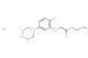 ethyl 2-(2-fluoro-5-(piperazin-1-yl)phenoxy)acetate hydrochloride