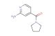 (2-aminopyridin-4-yl)(pyrrolidin-1-yl)methanone