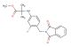 methyl 2-((4-((1,3-dioxoisoindolin-2-yl)methyl)-3-fluorophenyl)amino)-2-methylpropanoate