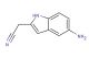 2-(5-amino-1H-indol-2-yl)acetonitrile