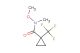 N-methoxy-N-methyl-1-(trifluoromethyl)cyclopropanecarboxamide