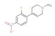 4-(2-fluoro-4-nitrophenyl)-1-methyl-1,2,3,6-tetrahydropyridine