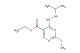 ethyl 4-(2-isopropylhydrazinyl)-2-(methylthio)pyrimidine-5-carboxylate