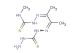 (2Z)-2-(3-(2-(hydrazinecarbonothioyl)hydrazono)butan-2-ylidene)-N-methylhydrazinecarbothioamide