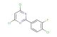 4,6-dichloro-2-(4-chloro-3-fluorophenyl)pyrimidine