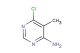 6-chloro-5-methyl-pyrimidin-4-ylamine