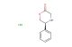 (5S)-5-Phenyl-2-morpholinone hydrochloride