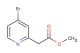 methyl 2-(4-bromopyridin-2-yl)acetate