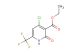 ethyl 4-chloro-2-oxo-6-(trifluoromethyl)-1,2-dihydropyridine-3-carboxylate