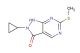 2-cyclopropyl-6-(methylthio)-1H-pyrazolo[3,4-d]pyrimidin-3(2H)-one