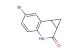 6-bromo-1,1a,3,7b-tetrahydro-2H-cyclopropa[c]quinolin-2-one