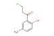 3-chloro-1-(2-hydroxy-5-methylphenyl)propan-1-one