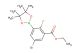 ethyl 5-bromo-2-fluoro-3-(4,4,5,5-tetramethyl-1,3,2-dioxaborolan-2-yl)benzoate