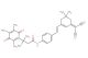 (E)-N-(4-(2-(3-(dicyanomethylene)-5,5-dimethylcyclohex-1-en-1-yl)vinyl)phenyl)-3-methyl-3-(2,4,5-trimethyl-3,6-dioxocyclohexa-1,4-dien-1-yl)butanamide