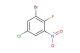 1-bromo-5-chloro-2-fluoro-3-nitrobenzene