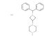 1-(1-benzhydrylazetidin-3-yl)piperazine hydrochloride