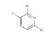 2,6-dibromo-3-fluoropyridine