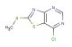7-chloro-2-(methylthio)thiazolo[4,5-d]pyrimidine