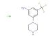 3-(piperazin-1-yl)-5-(trifluoromethyl)aniline hydrochloride
