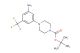 tert-butyl 4-(3-amino-5-(trifluoromethyl)phenyl)piperazine-1-carboxylate