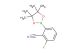 2-fluoro-6-(4,4,5,5-tetramethyl-1,3,2-dioxaborolan-2-yl)benzonitrile