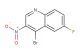 4-bromo-6-fluoro-3-nitroquinoline