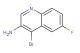 4-bromo-6-fluoroquinolin-3-amine