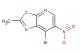 7-bromo-2-methyl-6-nitrothiazolo[5,4-b]pyridine