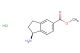 methyl (S)-1-amino-2,3-dihydro-1H-indene-5-carboxylate hydrochloride